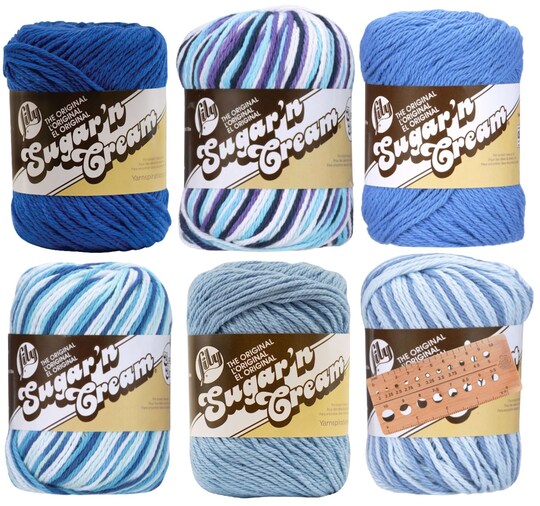 Katoenen Garen Breien Sugar'n Cream Yarn Super Size Buttercream - Ben Franklin Online Worsted Weight Medium 4 Katoenen Garen Breien Sugar'n Cream Yarn Super Size Buttercream - Ben Franklin Online Worsted Weight Medium 4